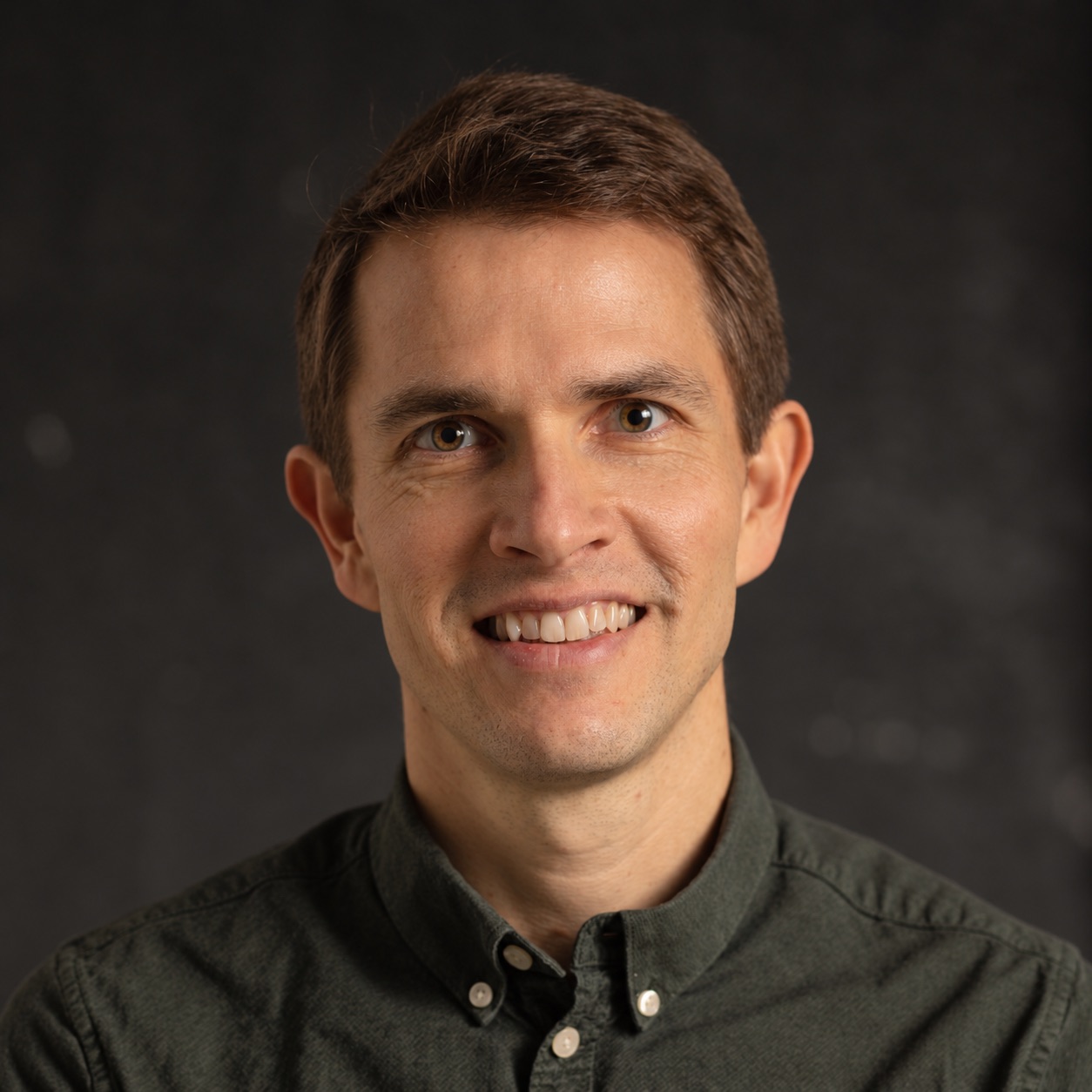Eric Connelly, smiling portrait